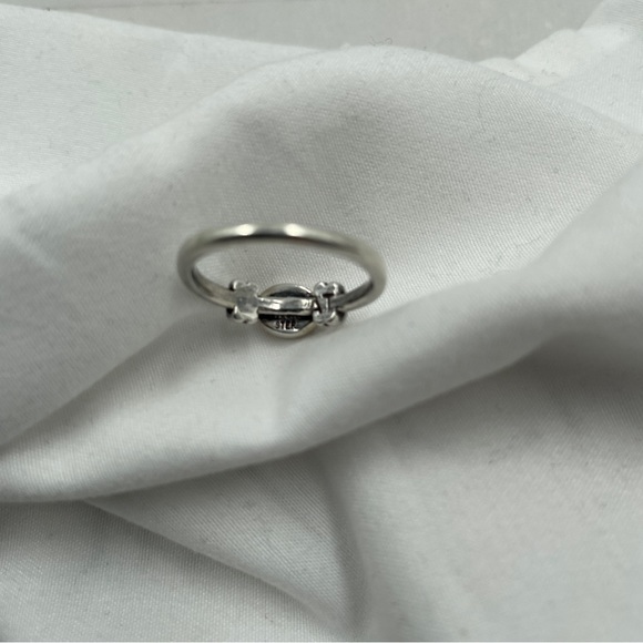 Spiny Oyster Orange Gem Silver Ring - Picture 5 of 5